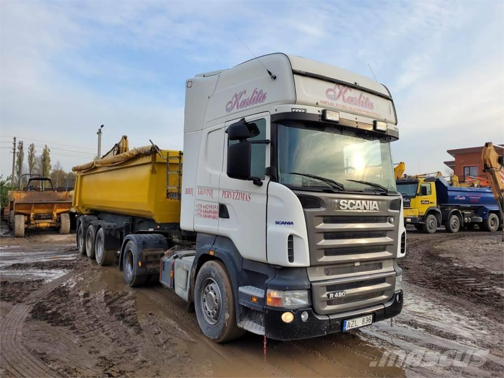 Scania R 420 Vetopöytäautot