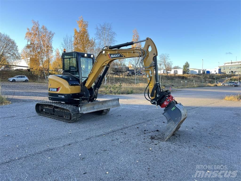 Sany SY50U Minikaivukoneet < 7t