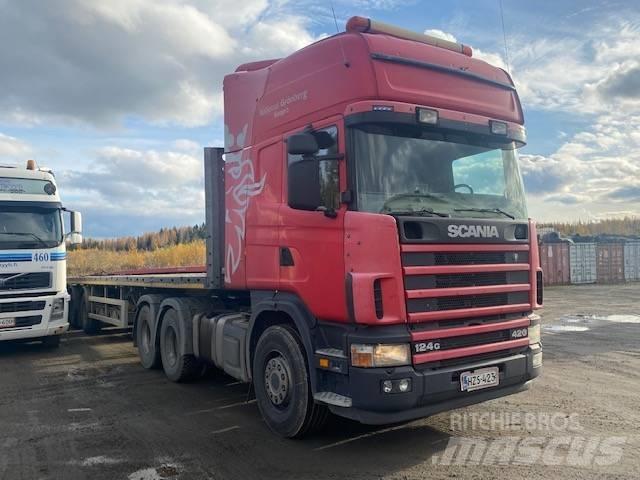 Scania R420, 6x2 Vetopöytäautot