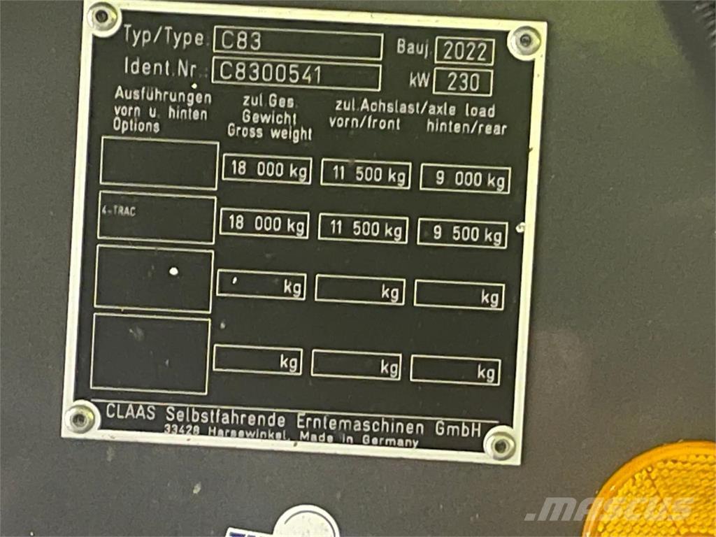 CLAAS Lexion 760 Leikkuupuimurit