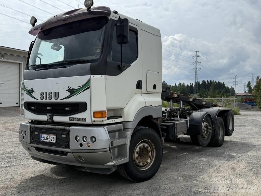 Sisu E12M Vaihtolava-autot