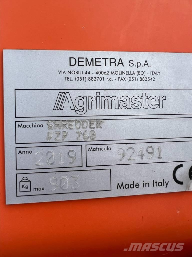 Agrimaster FZP 260 Kesantoleikkurit ja -murskaimet