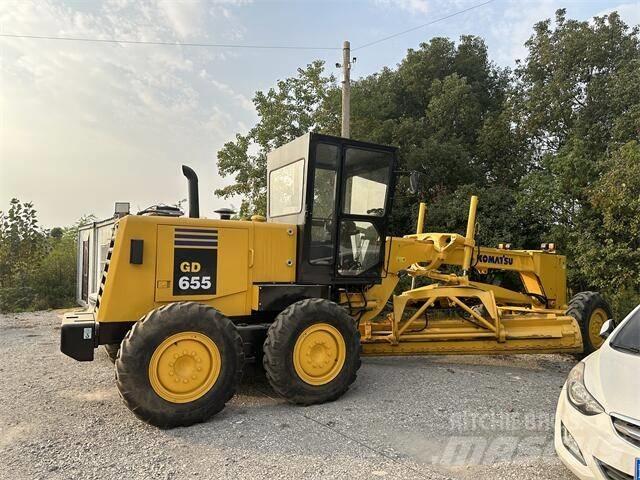 Komatsu GD655 Tiehöylät