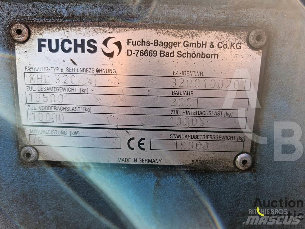 Fuchs MHL 320 Pyöräkaivukoneet