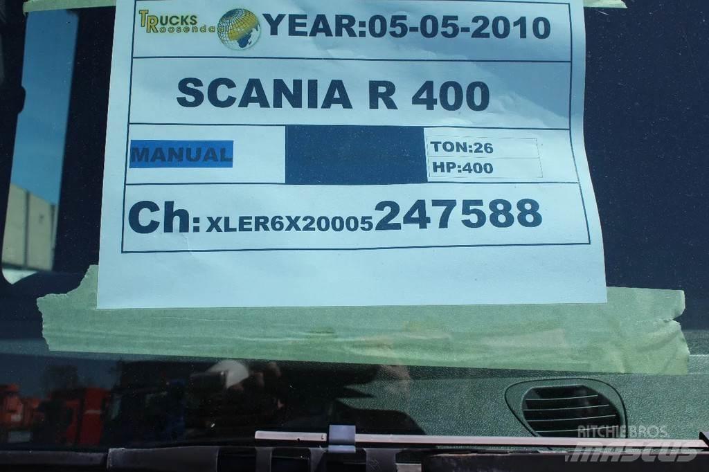 Scania R 400 + 6x2 Vetopöytäautot