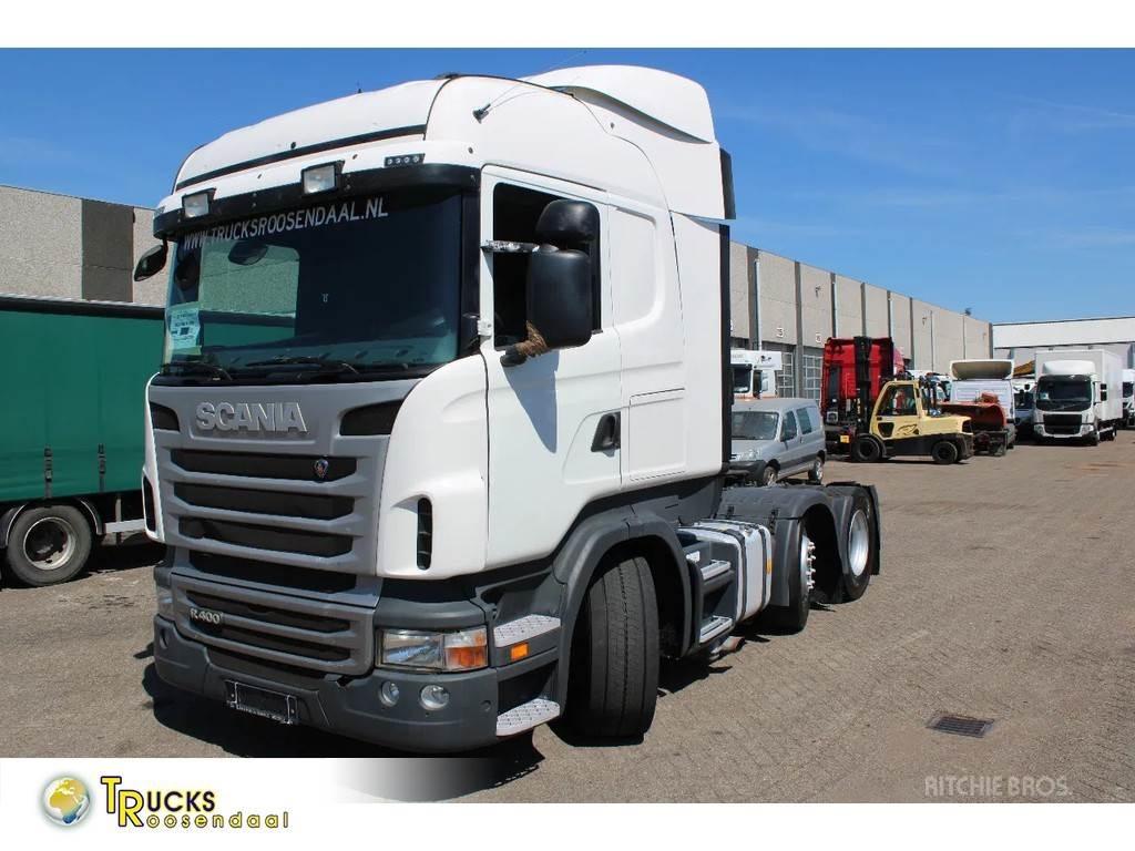 Scania R 400 + 6x2 Vetopöytäautot