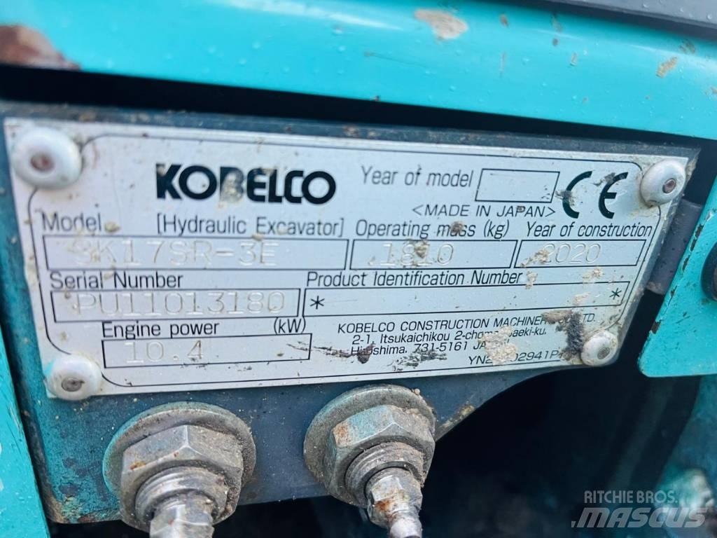 Kobelco SK 17 SR-3 Minikaivukoneet < 7t