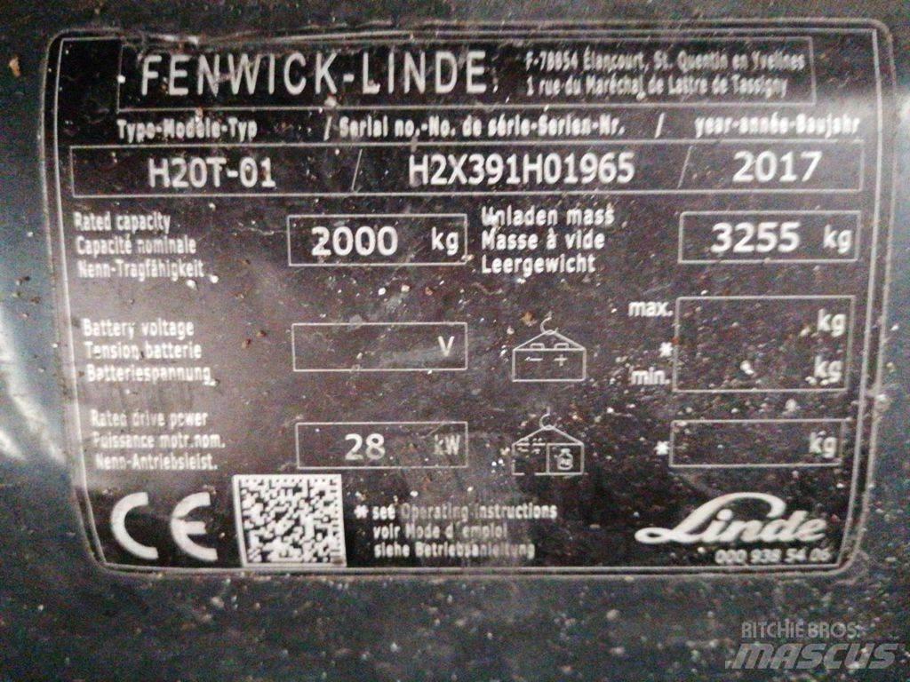 Linde H20T-01 Nestekaasutrukit
