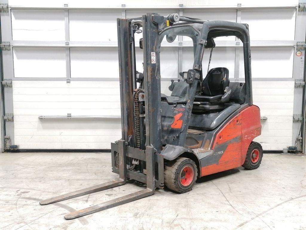 Linde H20T-01 Nestekaasutrukit