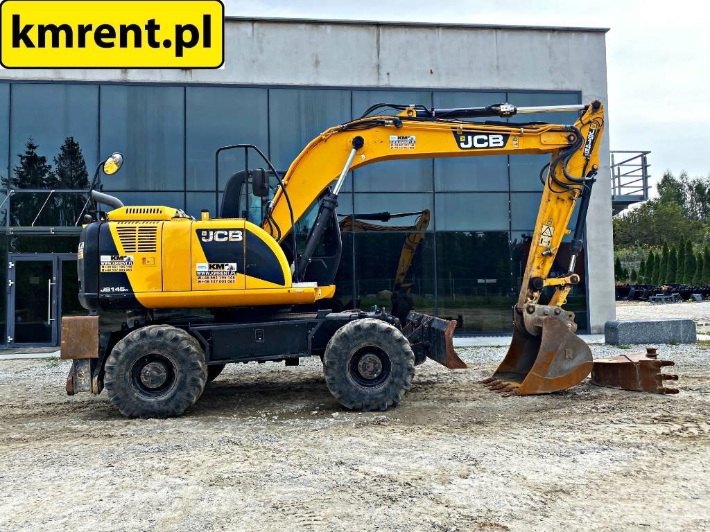 JCB JS 145 W Pyöräkaivukoneet