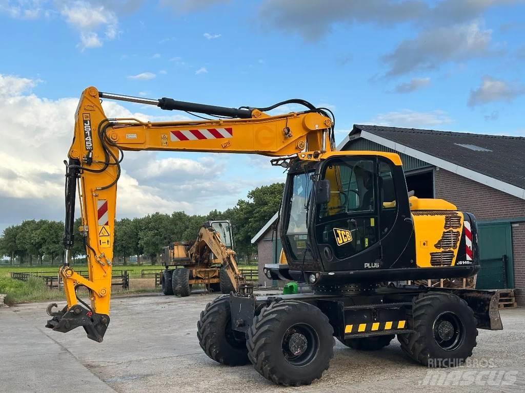 JCB JS145W Pyöräkaivukoneet