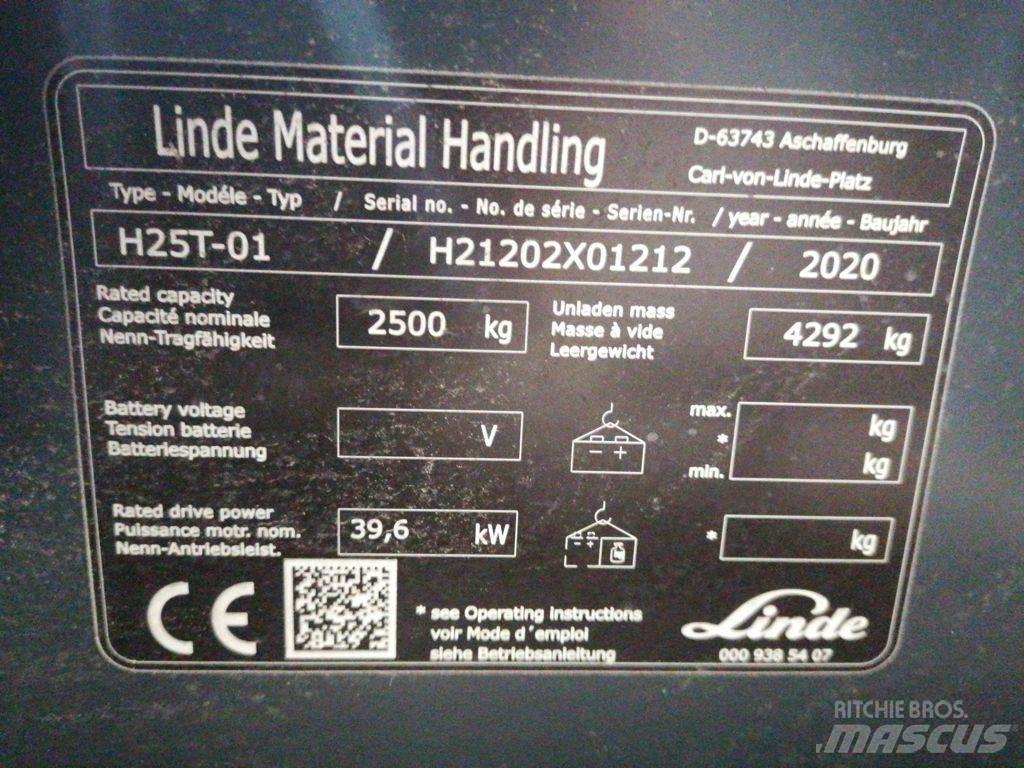 Linde H25T-01 Sähkötrukit