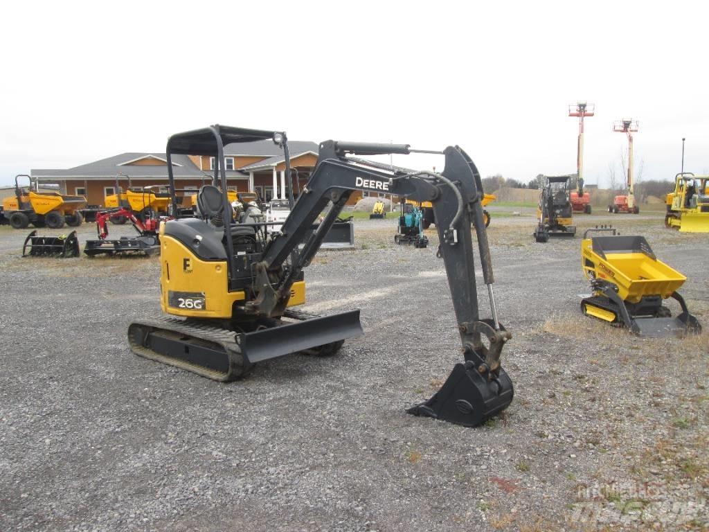 John Deere 26G Minikaivukoneet < 7t