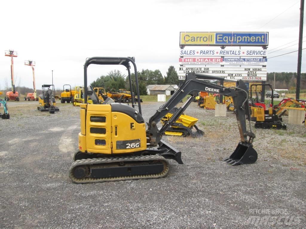 John Deere 26G Minikaivukoneet < 7t