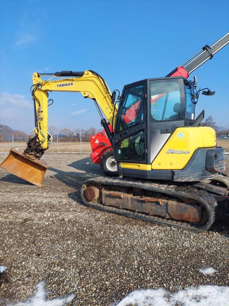 Yanmar SV 100-2 Midikaivukoneet 7t - 12t