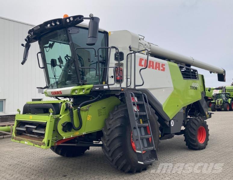 CLAAS TRION 650 Leikkuupuimurit