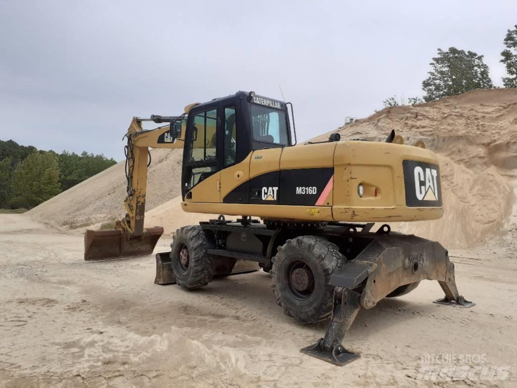 CAT M 316 D Pyöräkaivukoneet