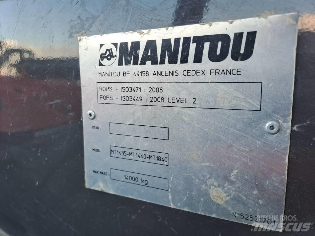 Manitou MT1840 Kurottajat