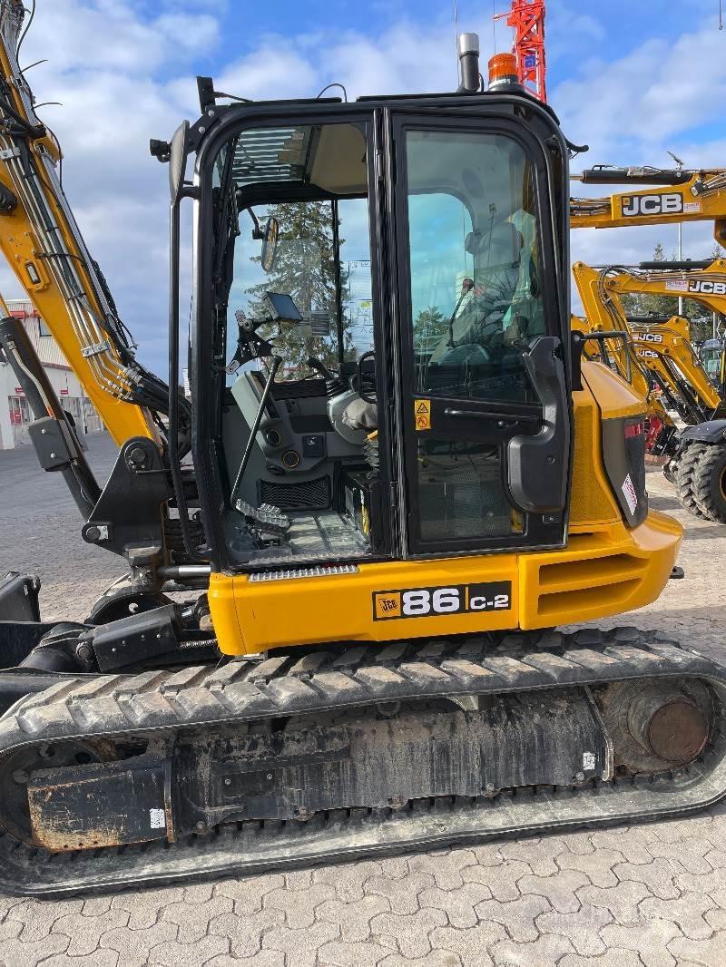 JCB 86C-2 TAB Midikaivukoneet 7t - 12t