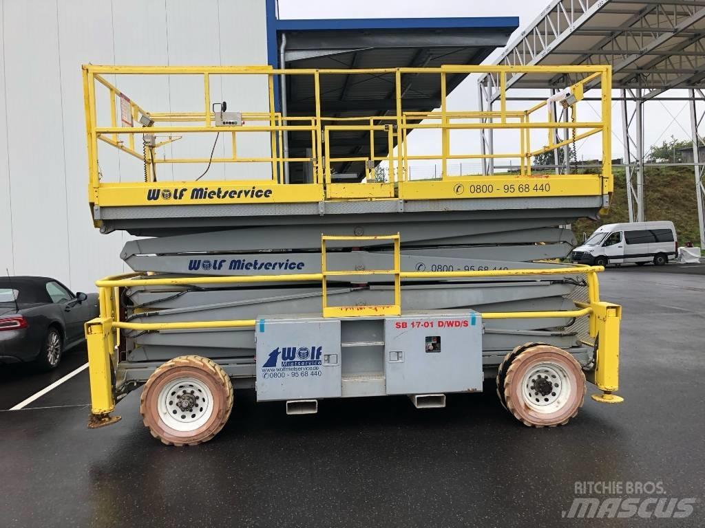 SkyJack SJ 9250 RT Saksilavat