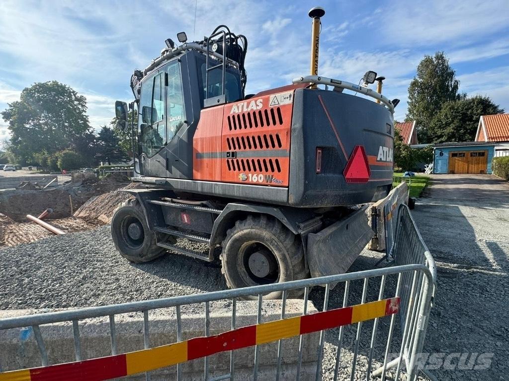 Atlas 160 W Pyöräkaivukoneet