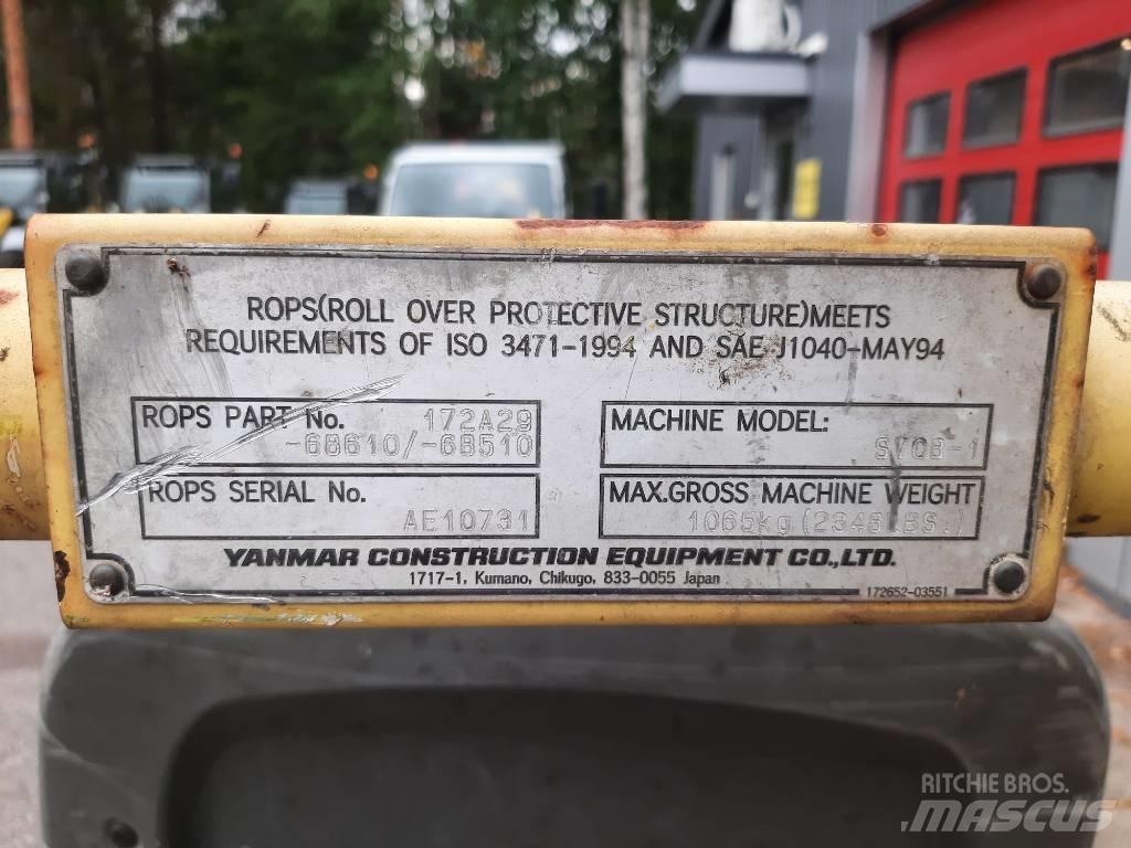 Yanmar SV 08-1 Minikaivukoneet < 7t