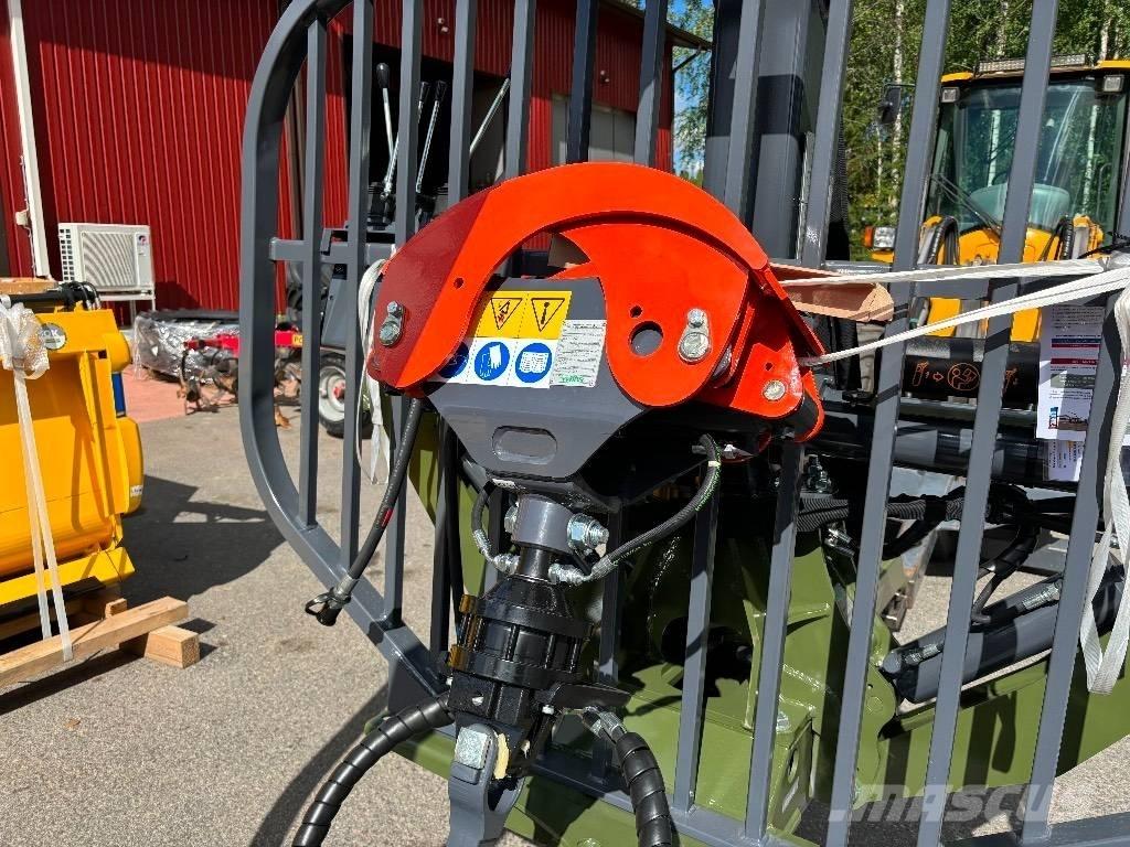 Farma T7 ja C 5.1D Metsäperävaunut