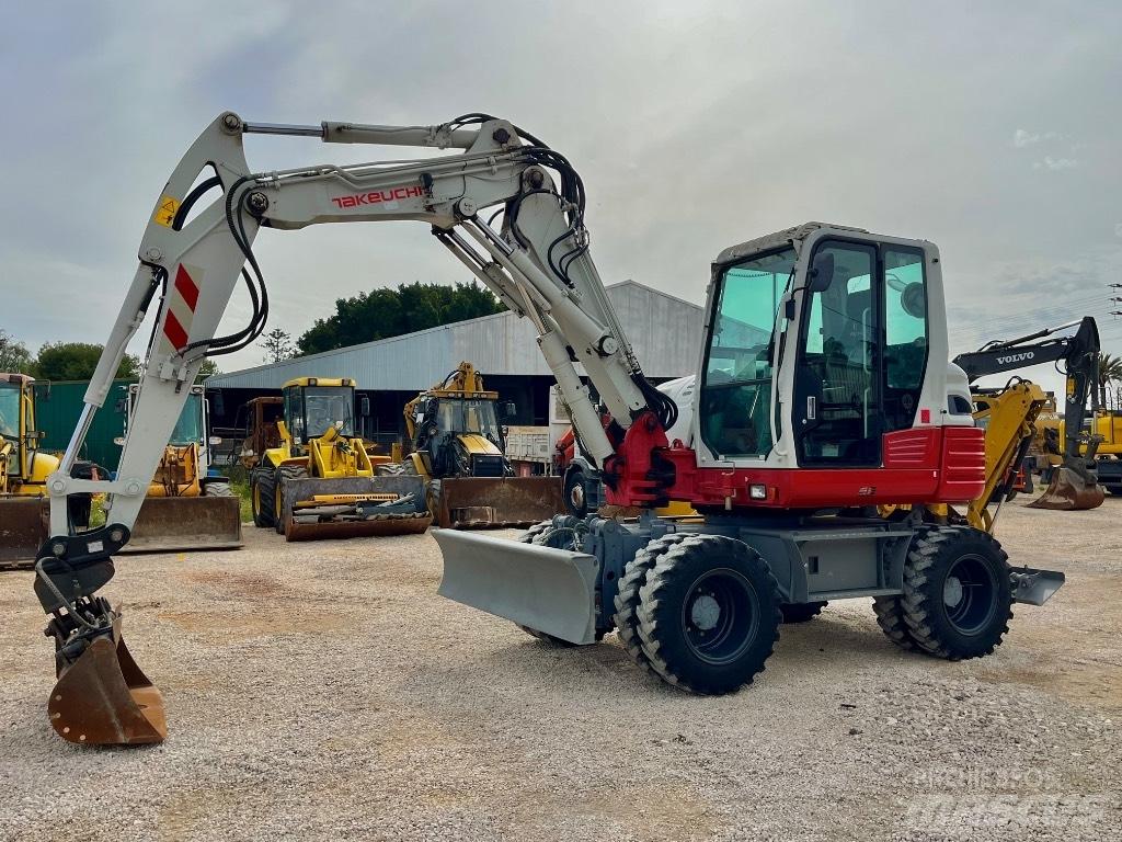 Takeuchi TB 295 Pyöräkaivukoneet