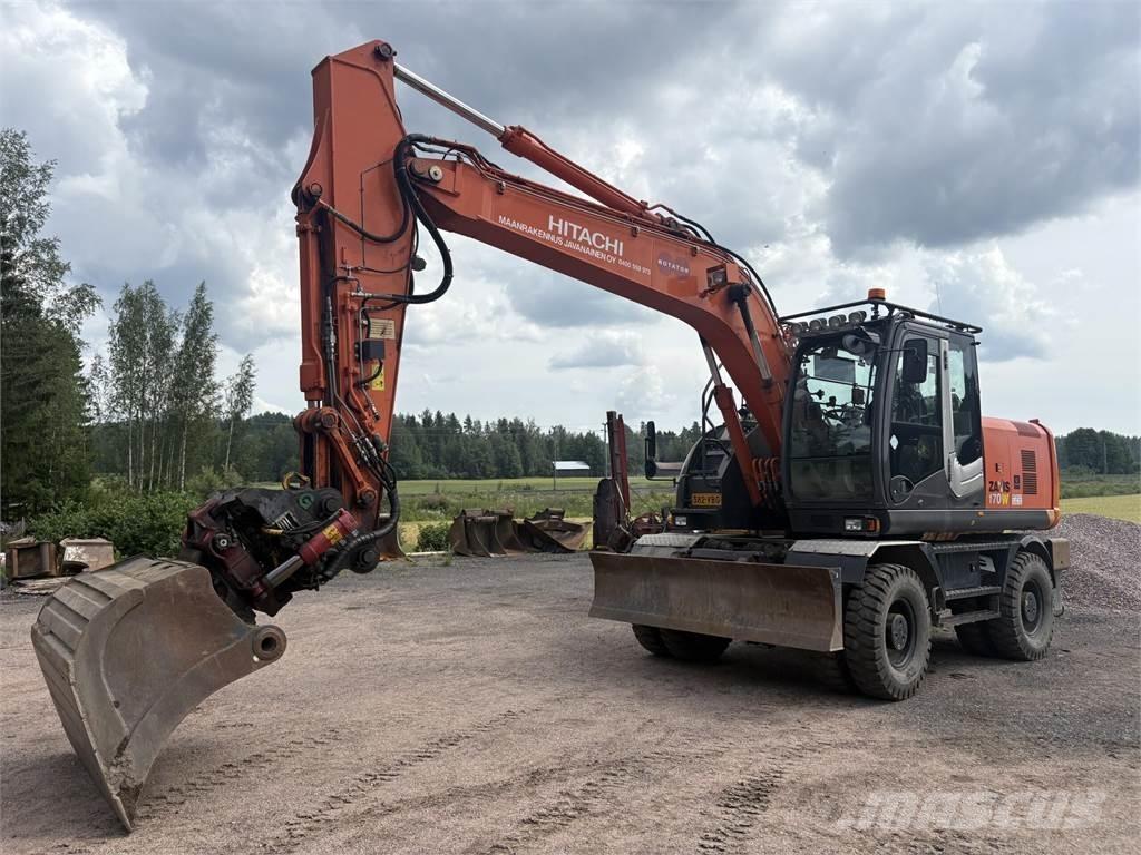 Hitachi ZX170W-3 Pyöräkaivukoneet