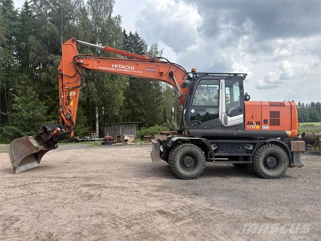 Hitachi ZX170W-3 Pyöräkaivukoneet
