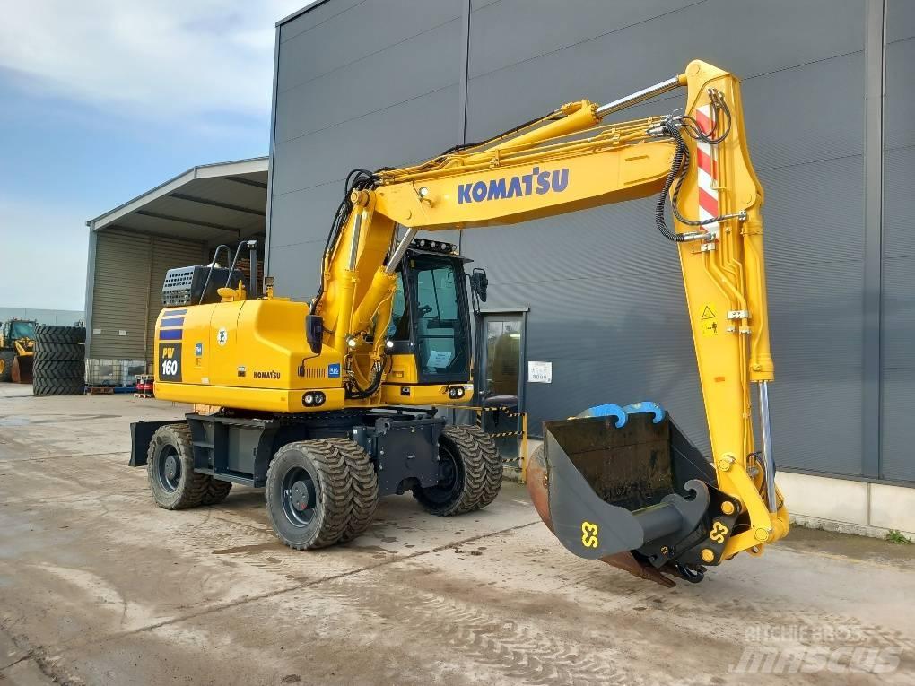 Komatsu PW160-11E0 Pyöräkaivukoneet