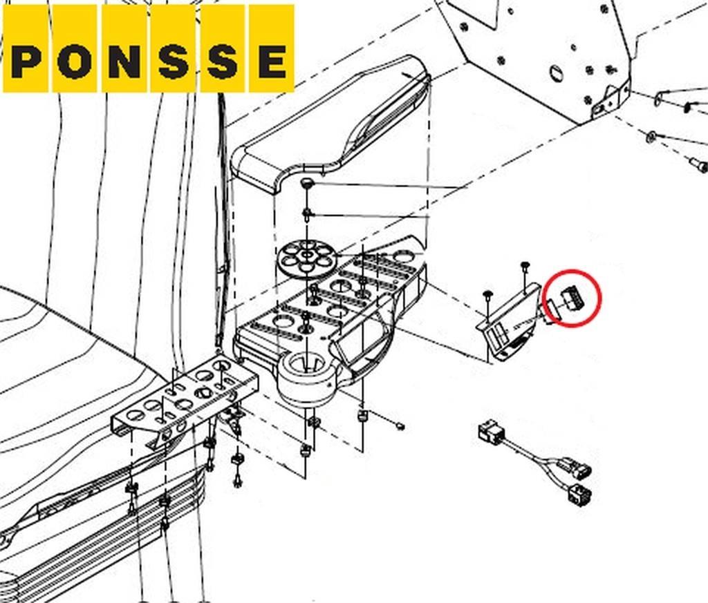 Ponsse 0058161 Sähkö ja elektroniikka