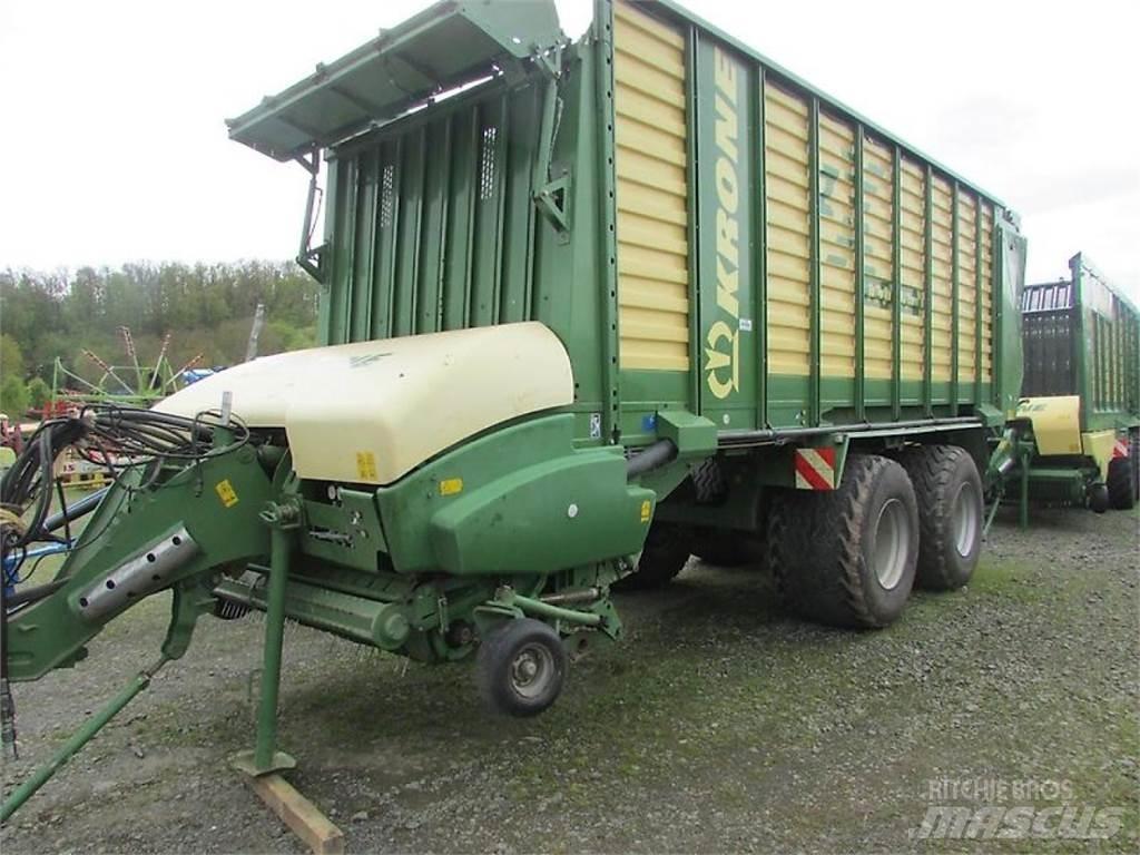 Krone ZX 450GD Keräävät noukinvaunut ja silppurivaunut