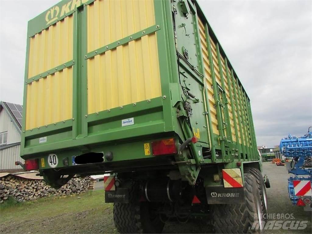 Krone ZX 450GD Keräävät noukinvaunut ja silppurivaunut