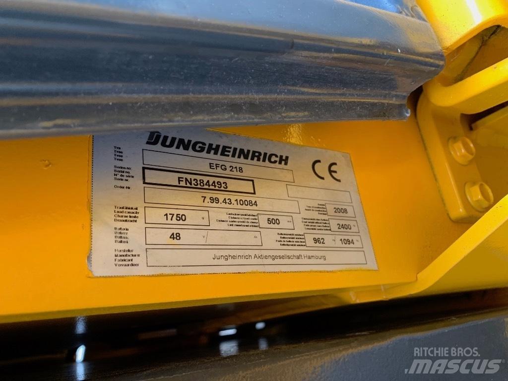 Jungheinrich EFG 218 Sähkötrukit