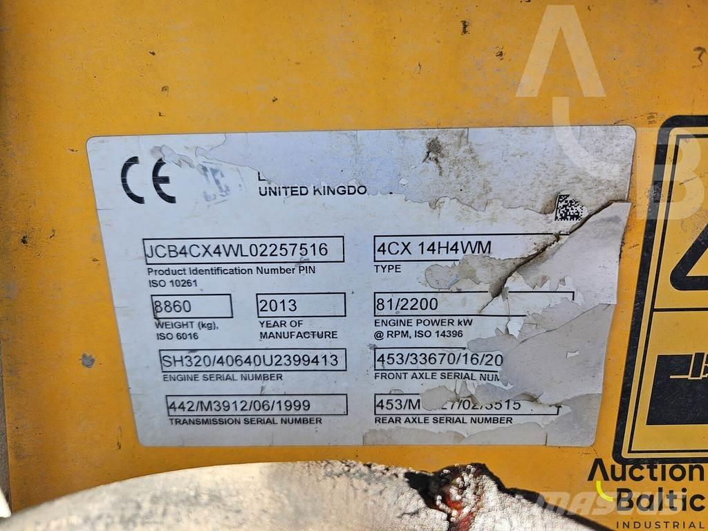 JCB 4 CX Kaivurikuormaajat