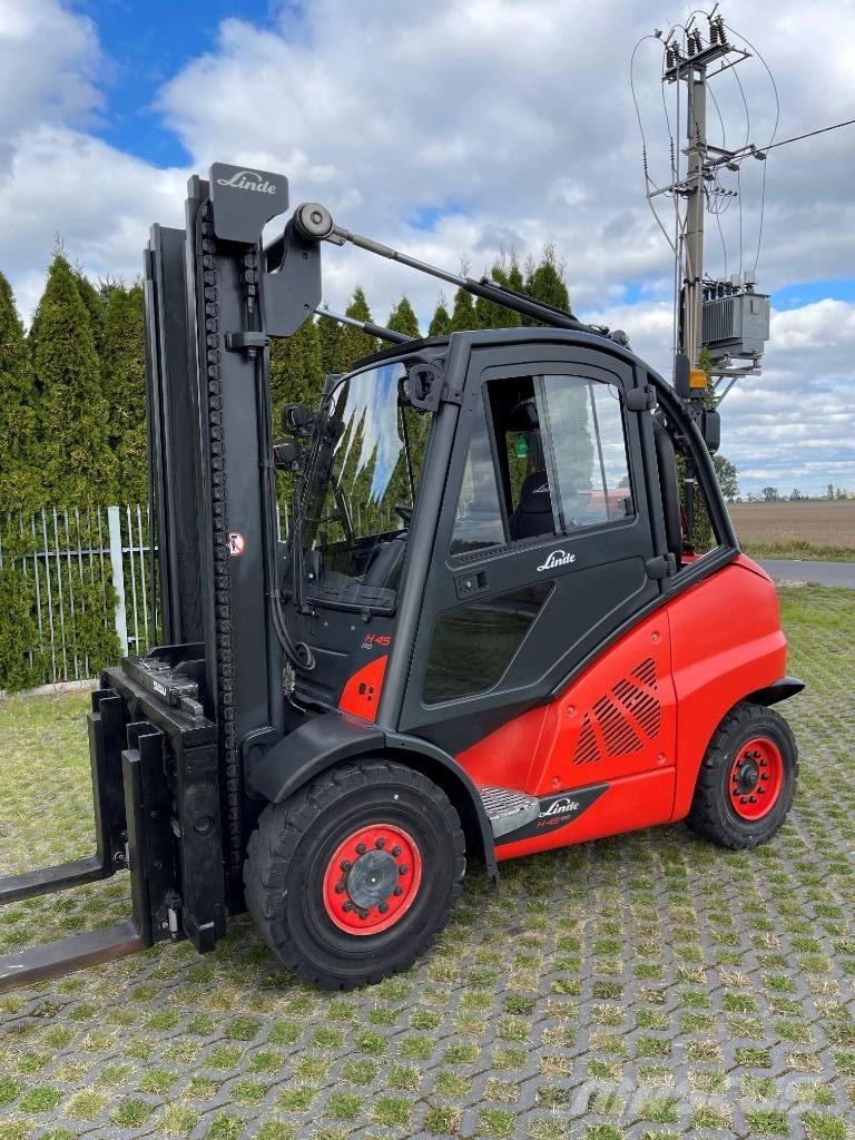Linde H 45 Nestekaasutrukit