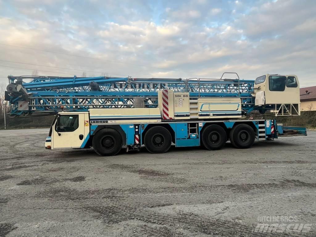 Liebherr MK 88 Itsensä kokoavat nosturit