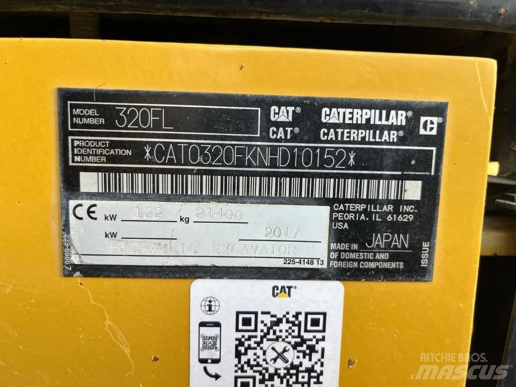 CAT 320 FL Telakaivukoneet