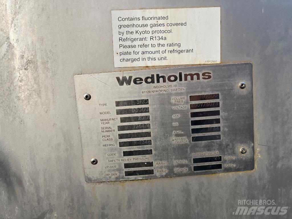 Wedholms D3000 Maidon säilytyslaitteet
