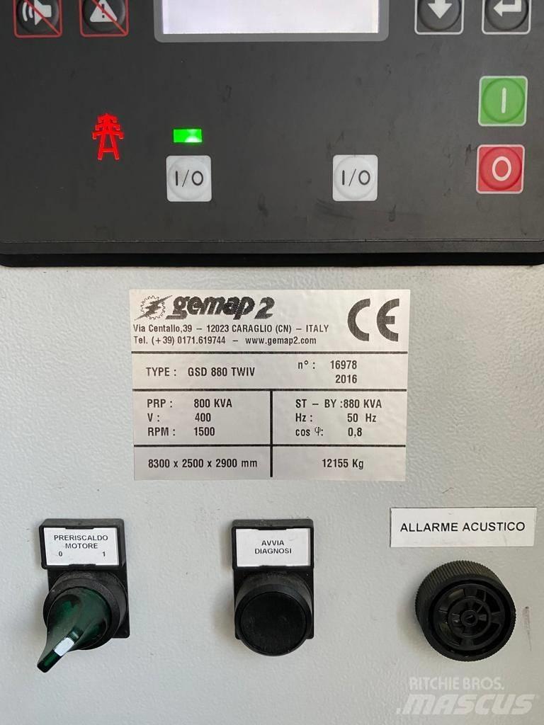  gemap 2 GSD 880 TWIV Dieselgeneraattorit