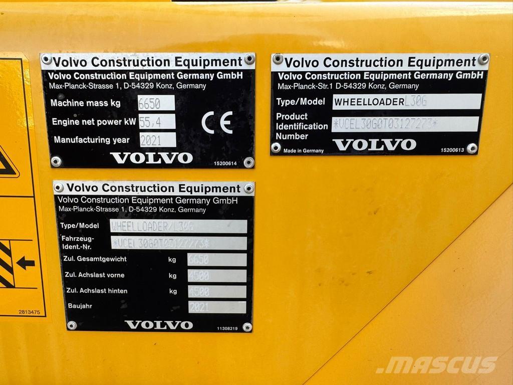 Volvo L30G Pyöräkuormaajat