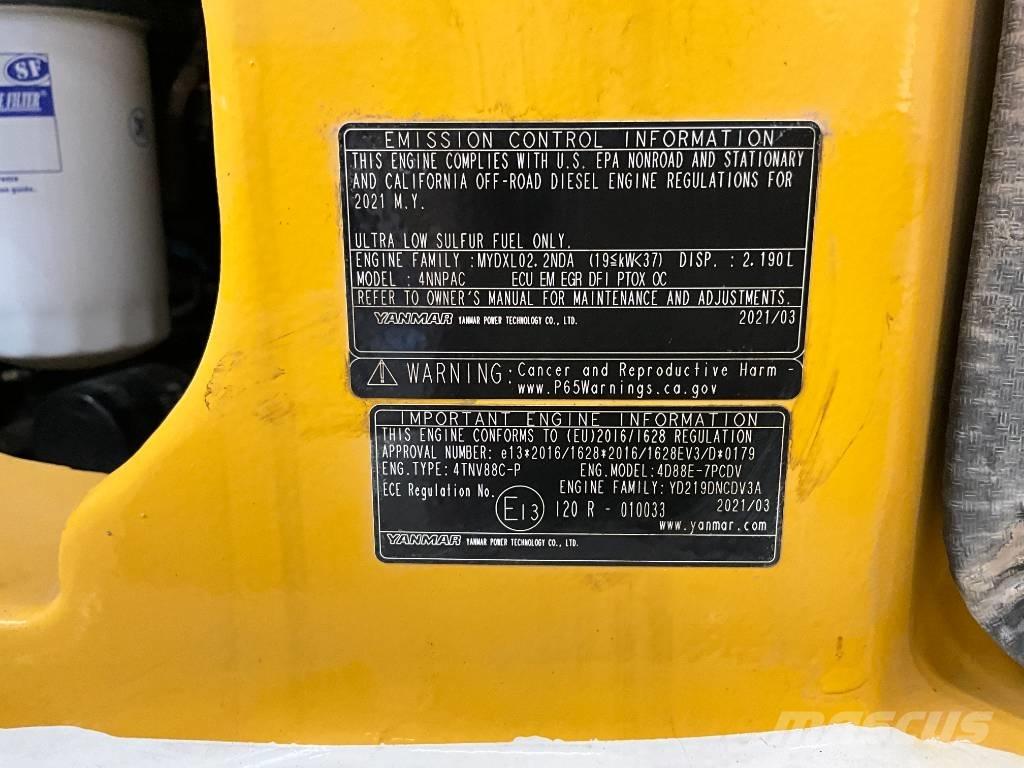 Komatsu PC 55 MR-5 Minikaivukoneet < 7t