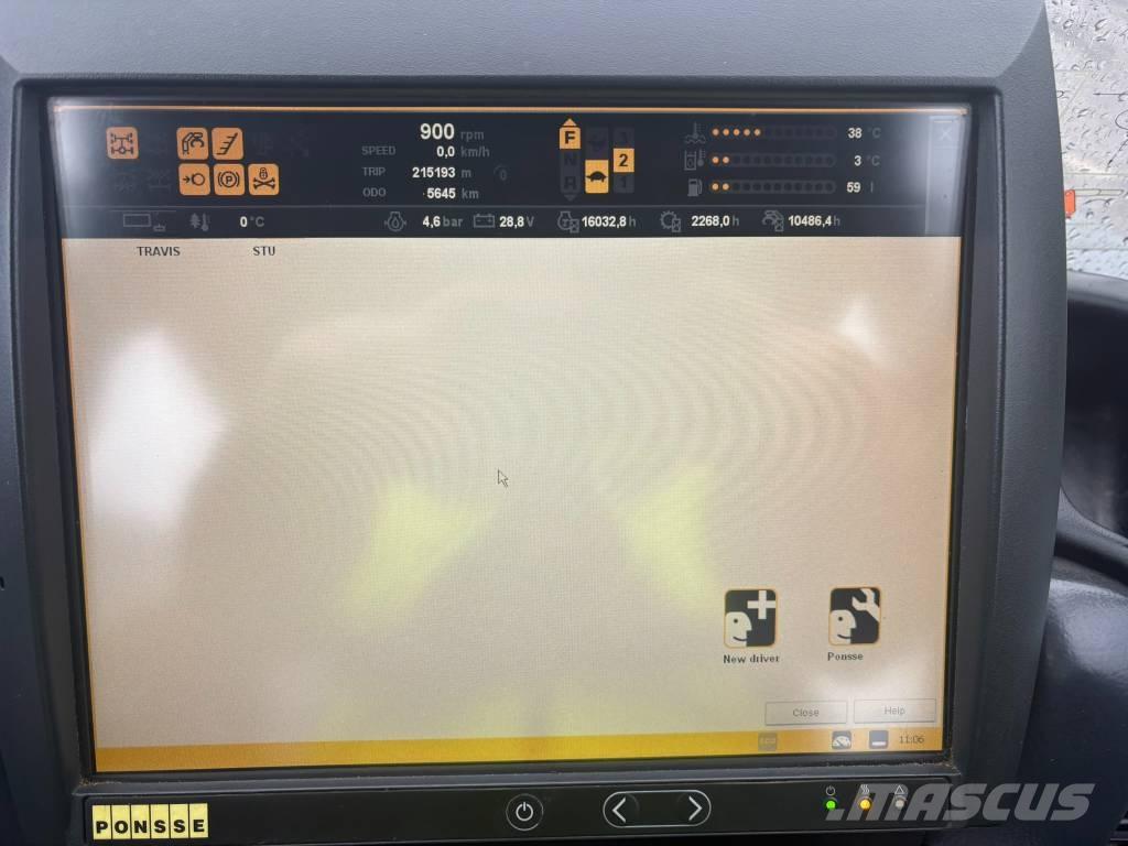 Ponsse Ergo 8W Harvesterit