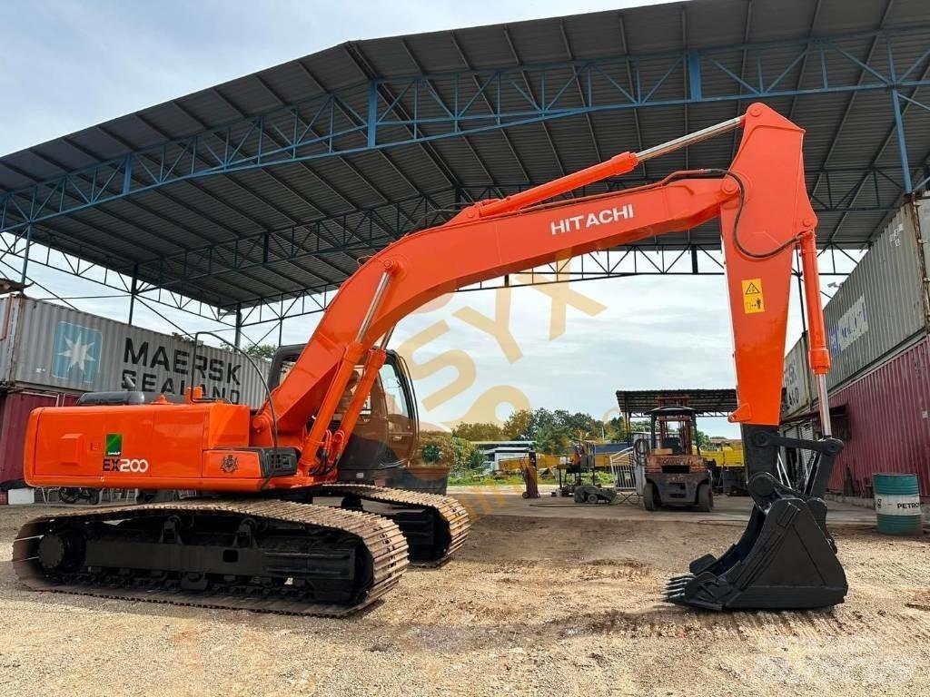 Hitachi EX 200 Telakaivukoneet