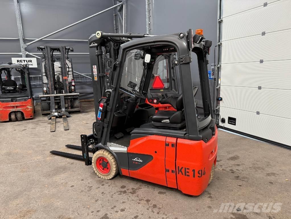 Linde E 16 C-02 Sähkötrukit