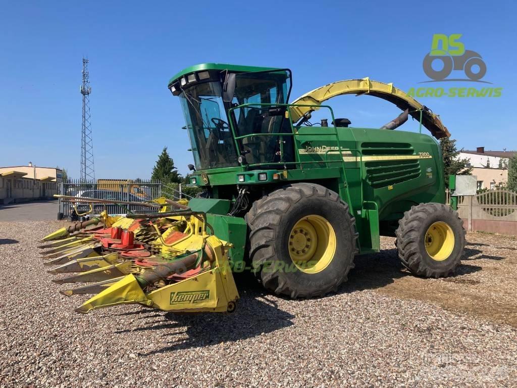 John Deere 7300 Ajosilppurit