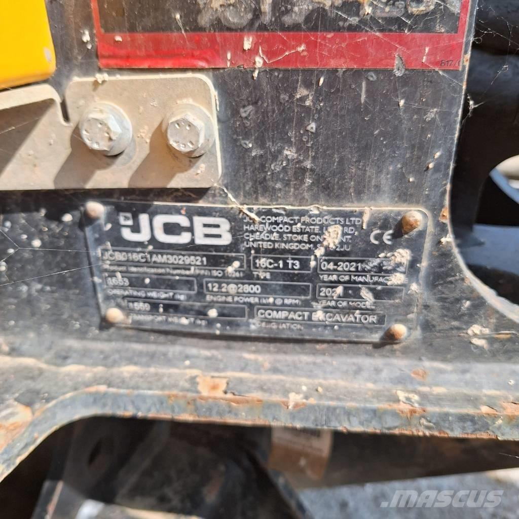 JCB 16 C-1 Minikaivukoneet < 7t