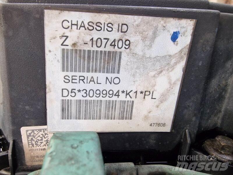 Volvo D5K 210 EUVI Moottorit
