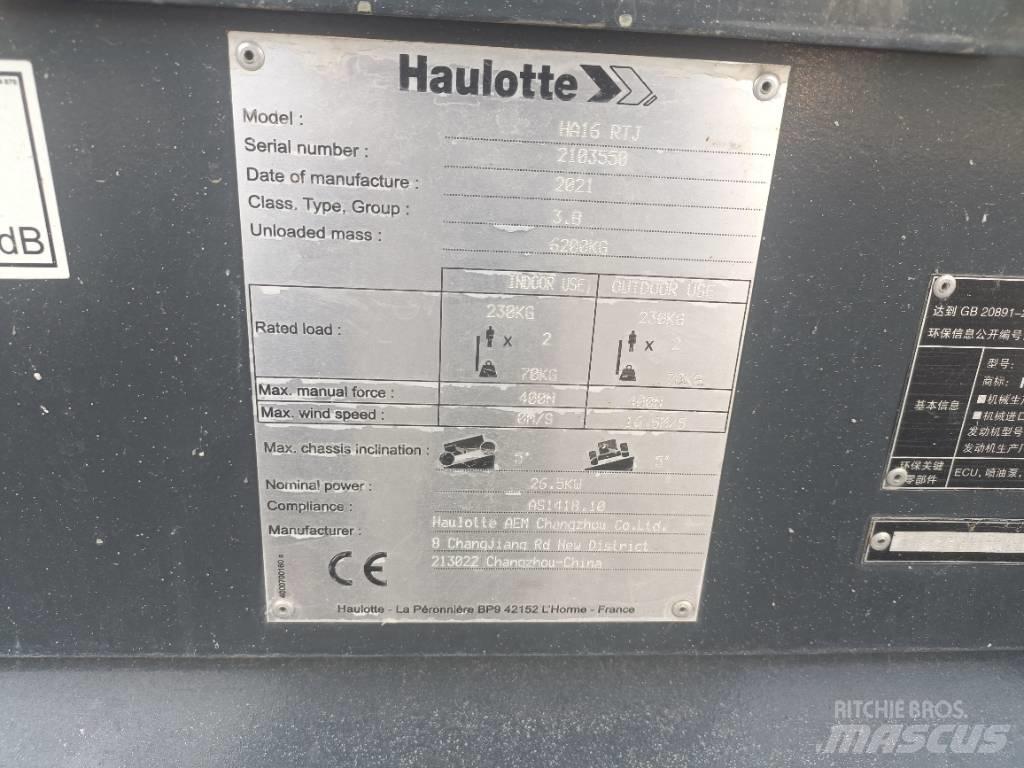 Haulotte HA16RTJ Kuukulkijat